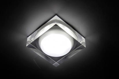 G-TH206F,LED свет,встраив,квадратный 6LED/1W,6500К фото 2