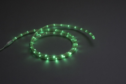 LED-СDL-2W-4CM-100M-11.5MM-220V-G зеленый,11.5мм, КР.РЕЗА 2М(продается целыми бухтами) фото 1