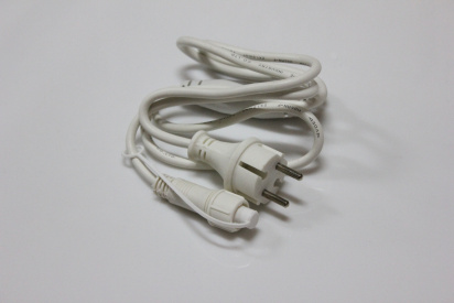 Силовой шнур для бахром (LED-RPLR-160-4.8M/LED-RPLR-160-4.8M FLASH) белый фото 1