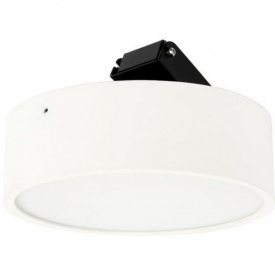 Потолочный накладной светильник ROUND-OUT-05-WH-WW (теплый белый свет, белый корпус) D260 поворотный фото 1