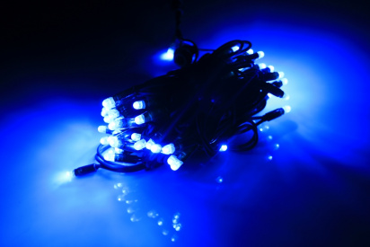 LED-PLR-160-16M-240V-B/BG синий/темно-зеленый провод фото 1