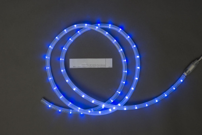 LED-СDL-2W-100M-220V-3.33CM-B синий,11.5мм, КР. РЕЗА 2М V1(оттенок)(продается целыми бухтами) фото 2