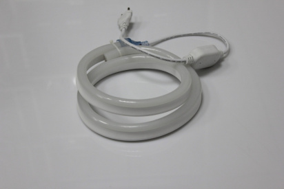 LM-220V-2835-120P-big size-Y Световая гирлянда Гибкий неон LED NEON FLEX желтый,12х25мм,УЗКИЙ.  фото 2