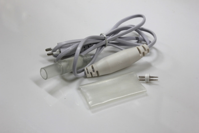 Силовой шнур для LED-DL-2W-100M-240V Белый ПВХ (LED-DL-2W-CA-1-W) фото 1