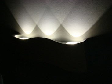 WAVE WW LED светильник накладной 3*1.5W фото 1