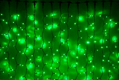LED- PLRS-1920-240V-2*1,5М-G/BL (зеленые светодиоды/черный каучуковый пр) фото 1