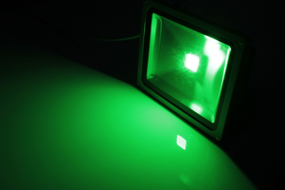 NEW TGC-30-FT-NA-G LED прожектор зеленый,1LED-30W,220V фото 3