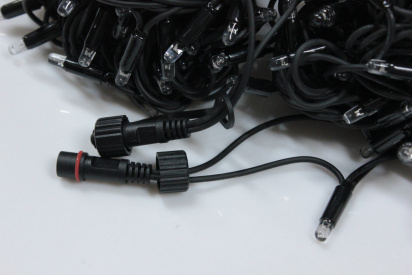LED-PLR-192-20M-24V-CW/BL-W/O, цвет белый/черный провод, соед. (без шнура) 24В(Новый коннектор) фото 3