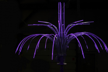 LED-EM-006, 12V Фейерверк Магнолия с контрол. 2,6м*3м*2,8м 48 лучей  12Вольта - 2023г. фото 3