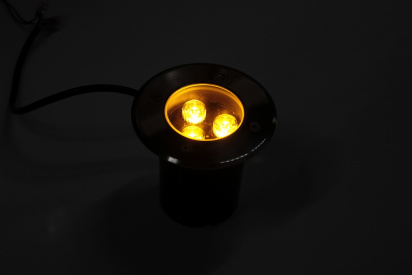 G-MD106-Y грунтовой LED-свет желтый D120, 3W, 12V фото 5
