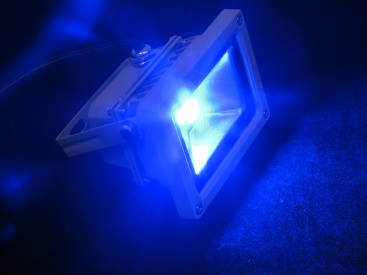 NEW TGC-10-FT-NA-B LED прожектор синий,1LED-10W,220V фото 1