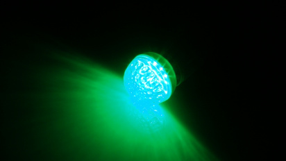LED-Lamp-E27-50-9-G, зеленый фото 1