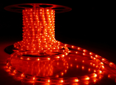 LED-XD-5W-100M-240V-K/2,77CM красный,16мм, (8м) фото 1
