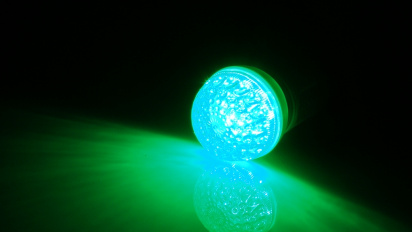 LED-Lamp-E27-50-9-G, зеленый фото 2