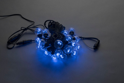 LED-2BLR-50CM-10M-240V-B, Белт-лайт с лампами, синий/черный пр. фото 1