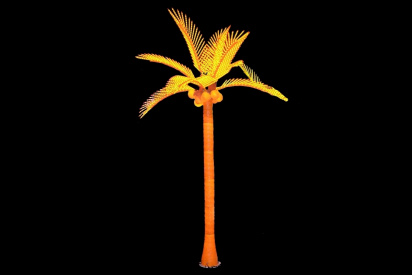 COL-03 LED Пальма кокосовая 3,0*3,0 м , желтая фото 1