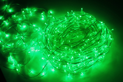 LED-LP-15-100M-12V-G/CL-F(G) WITH CLEAR CAP, клип-лайт зеленый/зеленый Flash, c КОЛПАЧКОМ фото 1