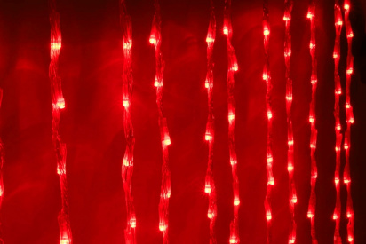 LED-XP-1344-230V RED Световой дождь 2,4х3,6м, 250Вт фото 2