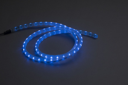 LED-FL-2W-100M-220V-B, синяя, 100м, 220V, D13.5*15.5cm, интервал 2,77см, 2М фото 1