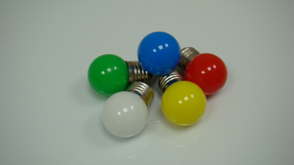 LED-Lamp-E27-40-5-R, красный фото 2