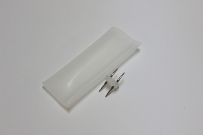 LED-DL-2W-CA-3 невидимый коннектор  для фиксинга I-прямой, D13mm с термоус. на клеевой основе фото 2