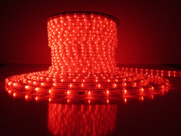 LED-XD-3W-100M-240V красный,13мм, (4м) фото 2