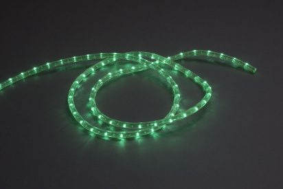 LED-DL-2W-220V-100M-3.3CM-G зеленый, КР. РЕЗА 2,38М(продается целыми бухтами) фото 1