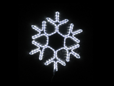 FLESI-LED-FL-SNOWFLAKE-60x58-240V-W фото 1