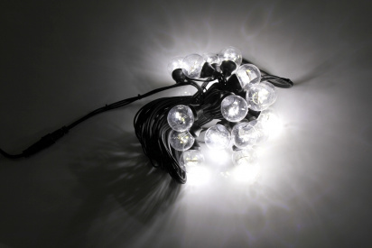 LED-2BLR-2835-50CM-10M-240V-W/BL, Белт-лайт с лампами белый холодный/черный пр. фото 1