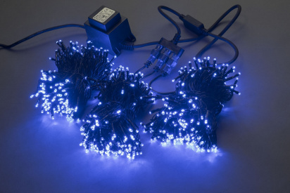 LED-BS-200*3-20M*3-24V-B (TYPE-3A) 3 нити, синий фото 1