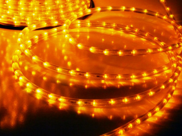 LED-XD-3W-100M-240V оранжевый,13мм, (4м) фото 2