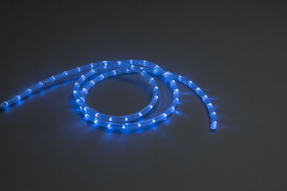 LED-СDL-2W-100M-220V-3.33CM-B синий,11.5мм, КР. РЕЗА 2М V2( оттенок)(продается целыми бухтами) фото 1