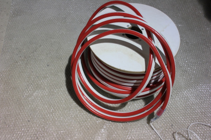 LN(C)H-FX-2W-0.5-5FT-50M-240V-R (с красной оплеткой) (БЕЗ СКИДОК)(продается целыми бухтами) фото 2