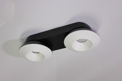 Накладное декоративное кольцо (белое/белое) в светильник серии ROUND-OUT-02/03 and ROUND-IN-03/04 фото 4
