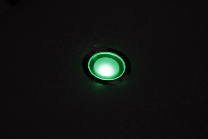 SC-B105B Green LED floor light, круглый, 12V, IP67 фото 1