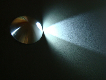 FL55JJ CW LED свет. круглый, встр. в стену 1*1W фото 1