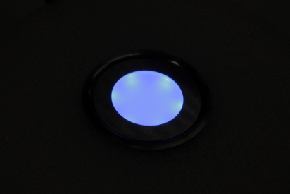SC-B101B Blue  LED floor light, круглый, 12V, IP67 фото 1