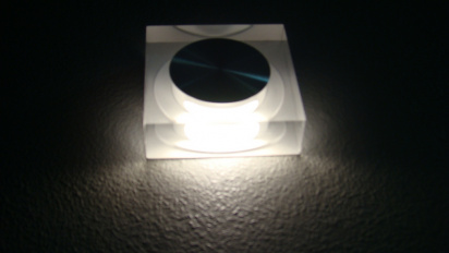FL55SH-SP WW LED свет. квадрат, встр. в стену 1*1W фото 1