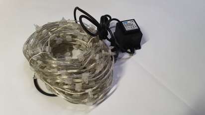 LED-LP-200-30M-12V-W, Светодиод. клип-лайт, 30М (прозрачный провод) фото 3