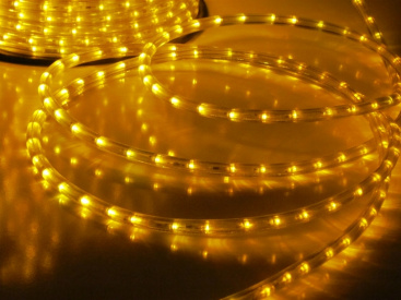 LED-DL(H)-3W-ф13-2.77-100M-240V желтый,13мм, фото 1