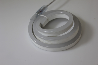LN-220V-2835-120P-WW  Световая гирлянда Гибкий неон LED NEON FLEX белый теплый, 8х18мм.  фото 2