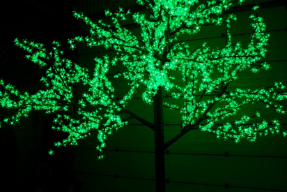 CBL-3.6-2688 Green LED вишня H:3,6m D3,0м зеленое фото 2