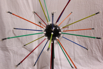 Светодиодный мини-фейерверк LED-EM-003-12V-II-02-M, 0,8*1м. фото 3