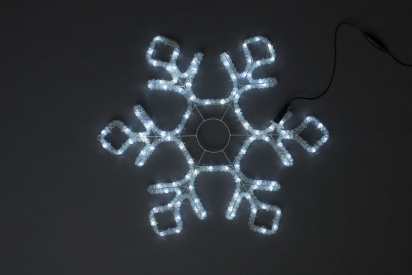 LED-XM(FR)-2D-CK012-30'-W-F(W) White Снежинка 79х69см фото 1