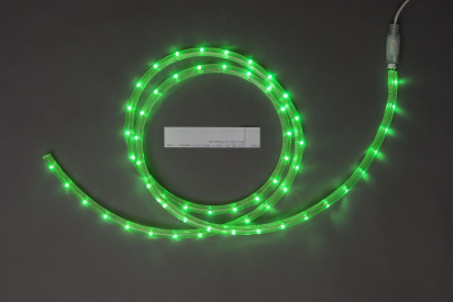 LED-СDL-2W-100M-11.5MM-220V-G зеленый,11.5мм, КР. РЕЗА 2М(продается целыми бухтами) фото 1