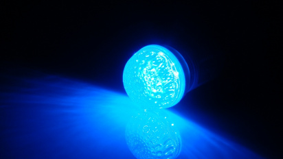 LED-Lamp-E27-50-9-B, синий фото 2