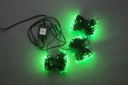 LED-BS-200*3-20M*3-24V-G (TYPE-3A) 3 нити, зеленый фото 1