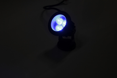 G-DT02-B 12V точ.повор.LEDпрожек,3LED CREE/1W,12V синий фото 5
