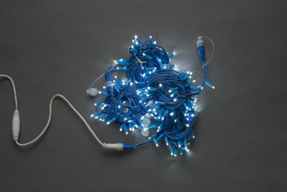 LED-PLR-200-20M-240V-W/BLUE Wire-S белый/синий провод фото 1
