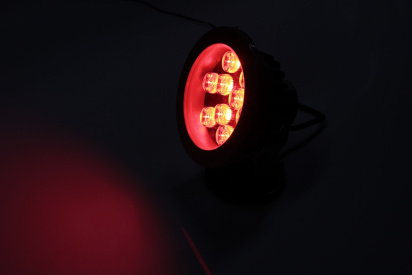 G-DT109-R 12V LED прожек.,9 LED CREE/1W, 12V  красный фото 1